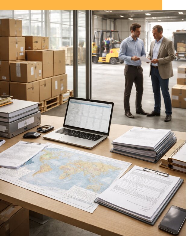 Международные перевозки для юридических лиц от 87355 руб