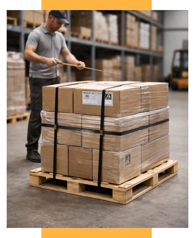 Упаковка и паллетирование грузов от 3597 р. | СетСервис-Тнд