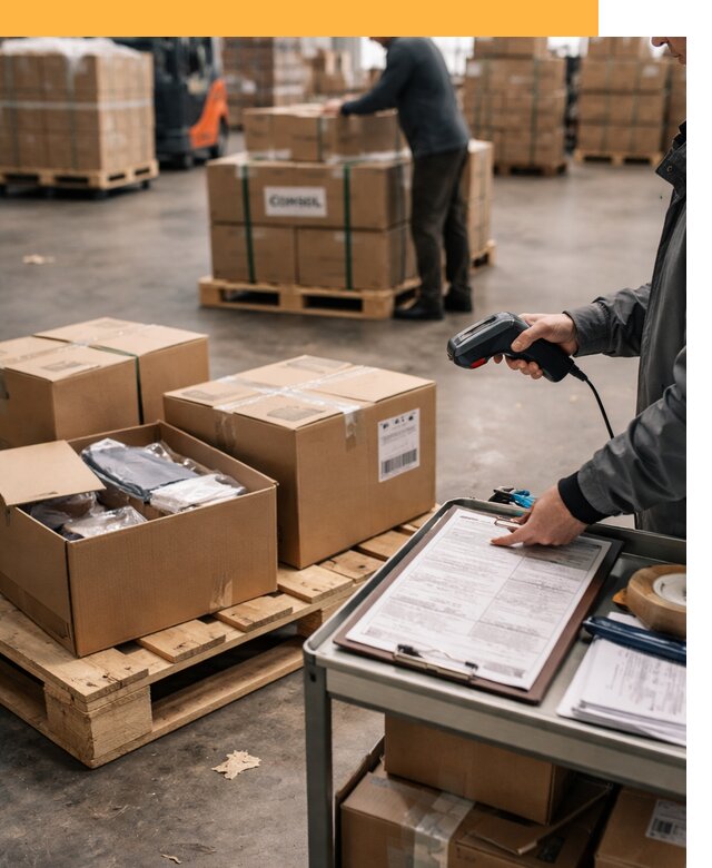 Сборные грузы из Китая: доставка, склад и таможня от 18499