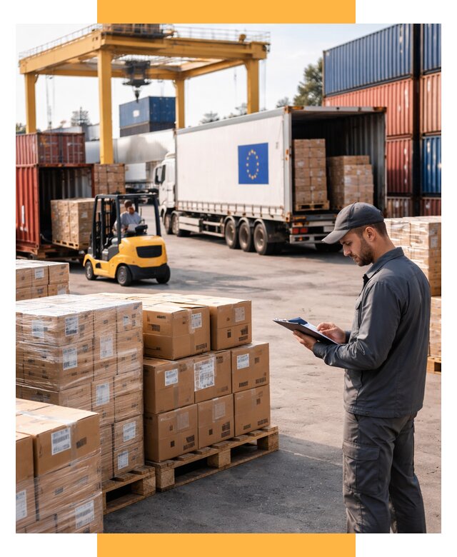 Доставка грузов из Европы от 12332 р., логистика СетСервис-Тнд