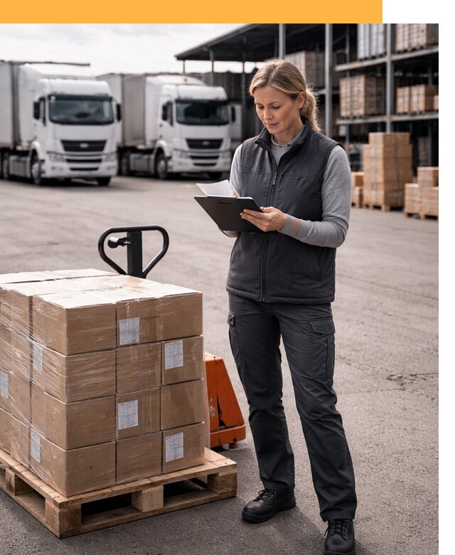 Доставка грузов из Европы к дверям клиента от 12332 руб