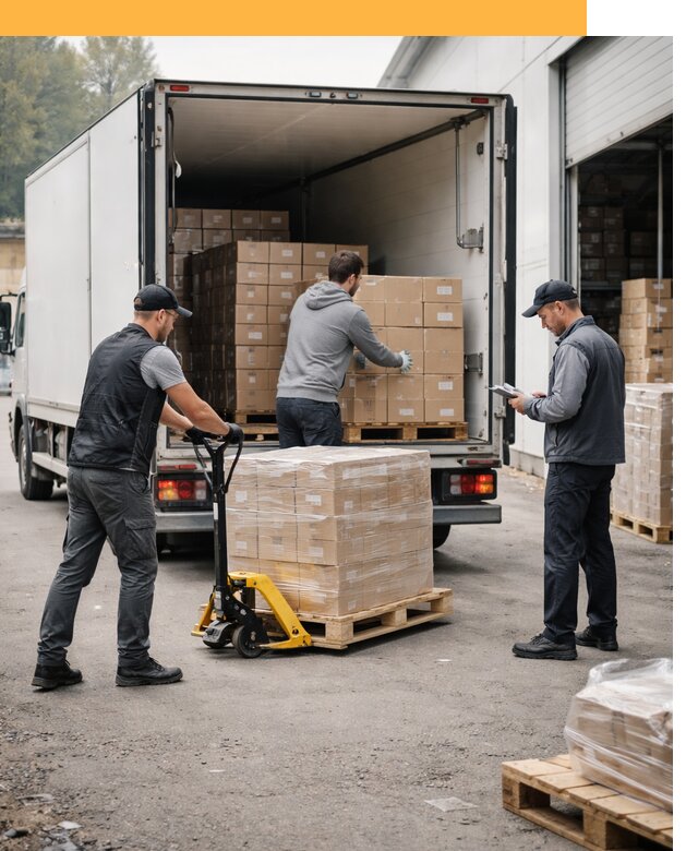 Автоперевозки из Европы до двери по цене от 87355 руб/т