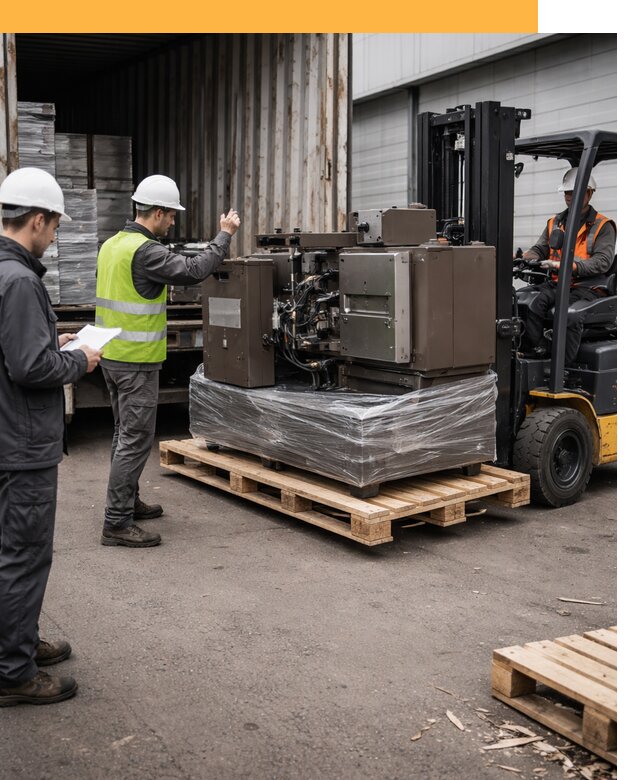 Доставка промышленного оборудования из Европы от 46247