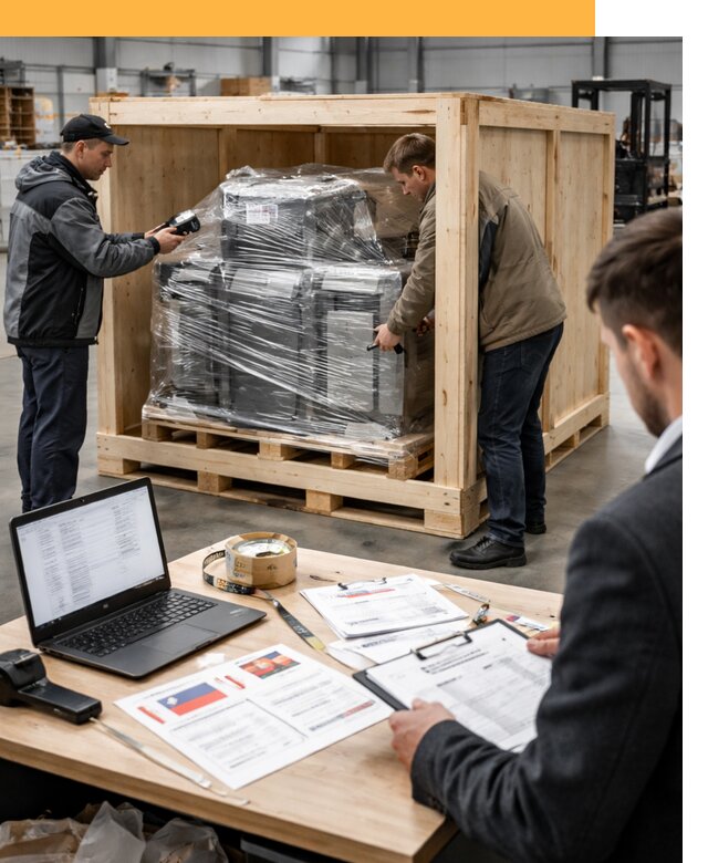 Доставка промышленного оборудования из США от 66801 руб