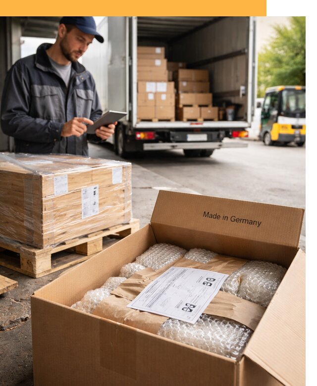 Доставка грузов из Германии от 46247 руб с таможенным оформлением
