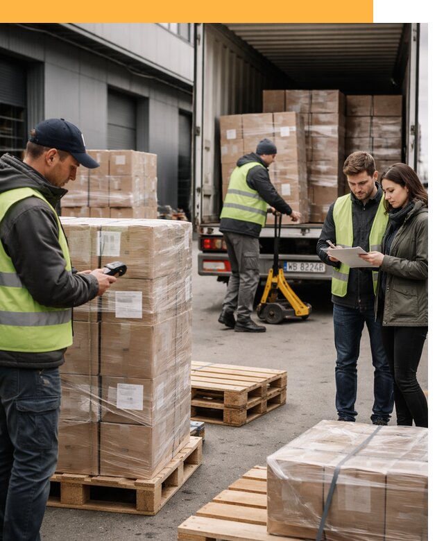 Доставка грузов из Польши: морем, авто и авиа от 7708