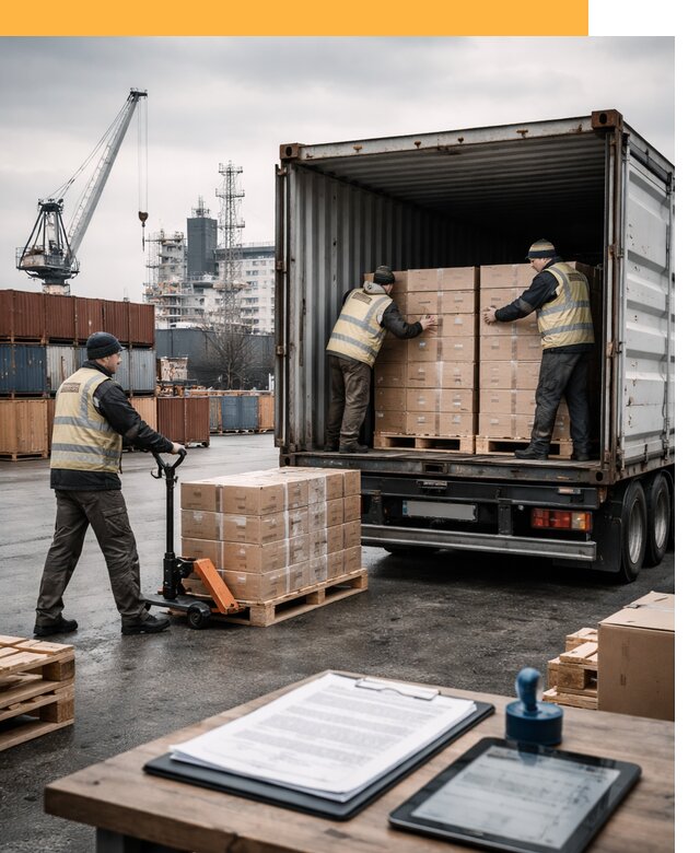 Доставка грузов из Латвии от 25693 руб, морская, авто, авиа