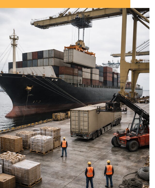 Морские перевозки из Индии: доставка FCL/LCL, таможня от 123324