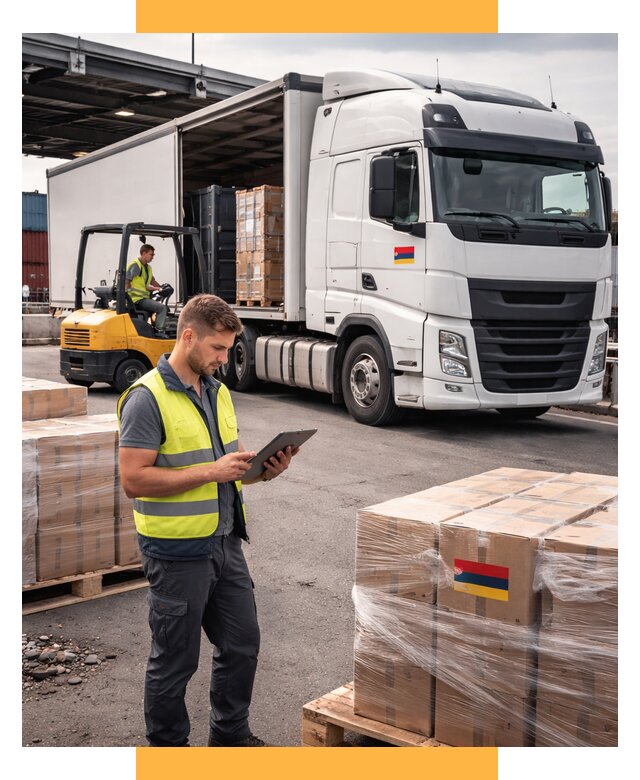 Автоперевозки из Армении от 97632 р. — услуги СетСервис-Тнд