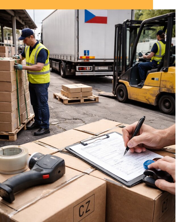 Доставка грузов в Чехию от 35970 руб, международные перевозки