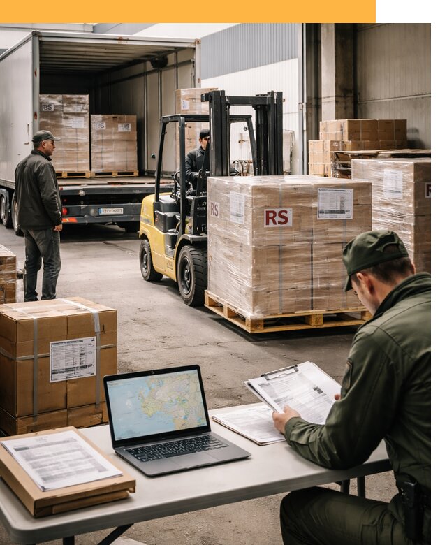 Доставка грузов в Сербию от 46247 руб, международные перевозки