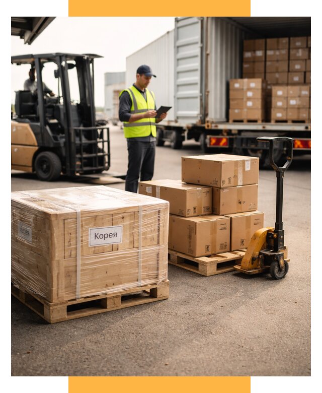 Доставка грузов в Корею из России от 35970 р. | СетСервис-Тнд