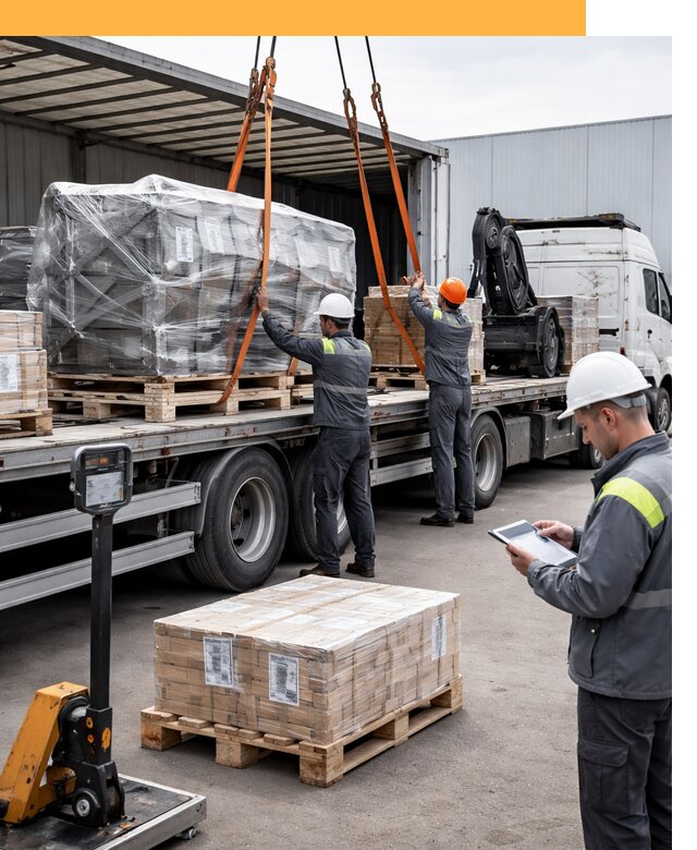 Перевозка крупного оборудования по миру от 30831 руб