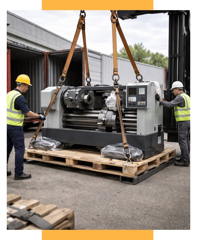 Перевозка станков и таможня от 61662 р. | СетСервис-Тнд логистика