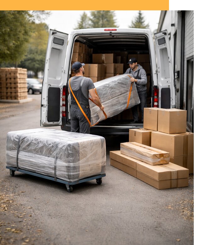 Перевозка мебели по России и за рубеж с таможней от 7708