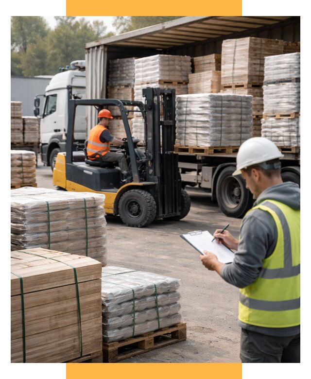 Перевозка строительных материалов от 5652 р. | СетСервис-Тнд