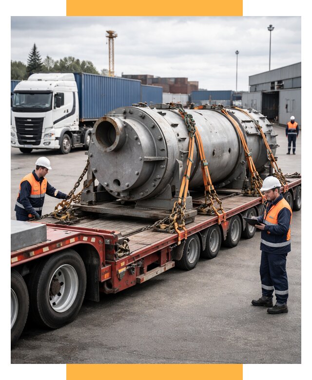 Перевозка тяжеловесных грузов под ключ от 154155 р. | СетСервис-Тнд