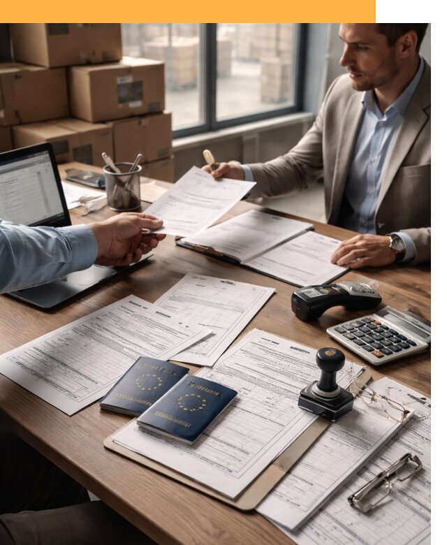 Таможенное оформление грузов из Европы от 8735 руб