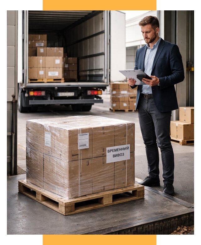 Временный вывоз товаров под ключ от 8222 р. | СетСервис-Тнд