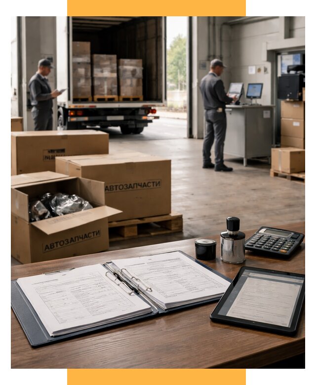 Таможенное оформление автозапчастей под ключ от 8735 р., СетСервис-Тнд