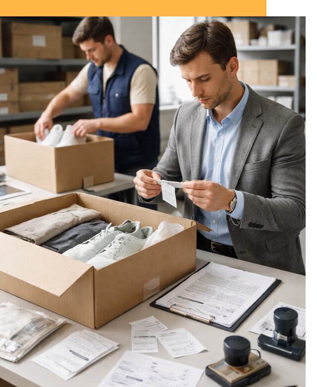 Таможенное оформление одежды и обуви по выгодной цене от 6680 руб