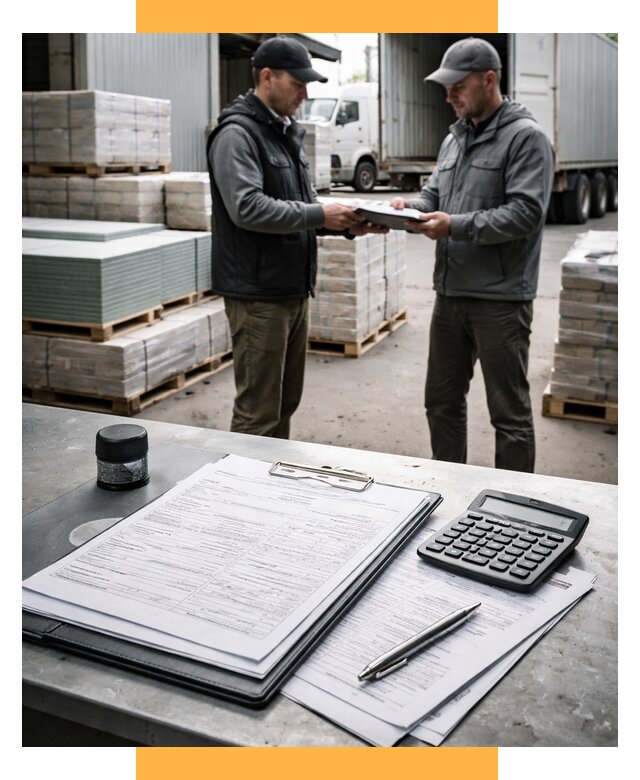 Таможенное оформление стройматериалов от 8735 р. | СетСервис-Тнд