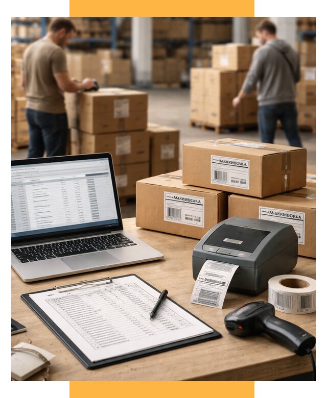 Маркировка импортных товаров от 4625 р. под ключ, СетСервис-Тнд