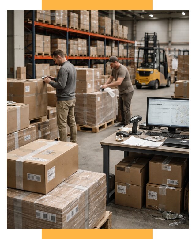 Склад консолидации в Европе от 6680 р., услуги СетСервис-Тнд