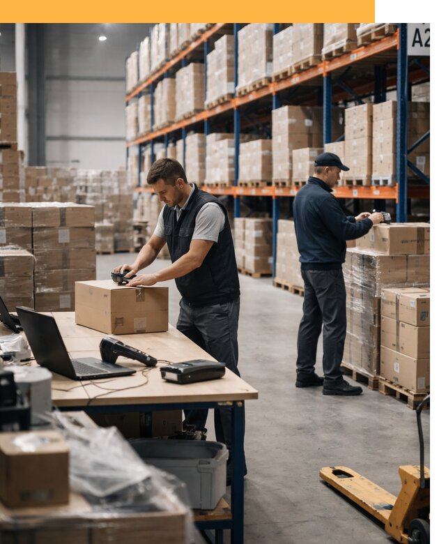 Склад консолидации в Европе: хранение, сортировка от 6680